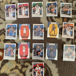 Nba rated rookies card lot
